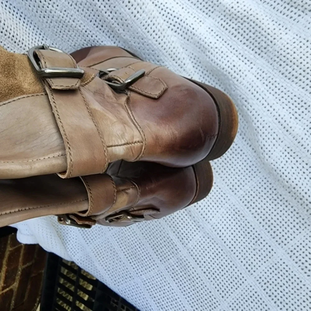Lucky Brand Over the‎ Knee Neutral Boots 9.5